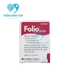 Folio Forte - Giúp khuyết tật ống thần kinh thai nhi